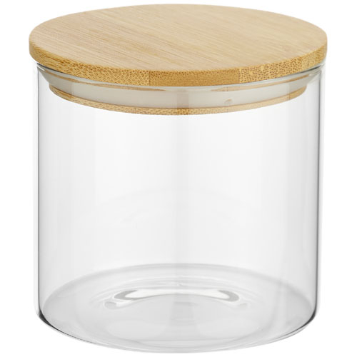 Pot alimentaire 320 ml en verre à personnaliser Boley Naturel et Translucide